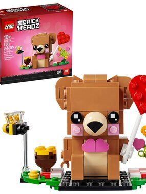 Brick Headz Bear Lego Set